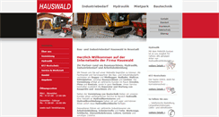 Desktop Screenshot of bau-industriebedarf-hauswald.de